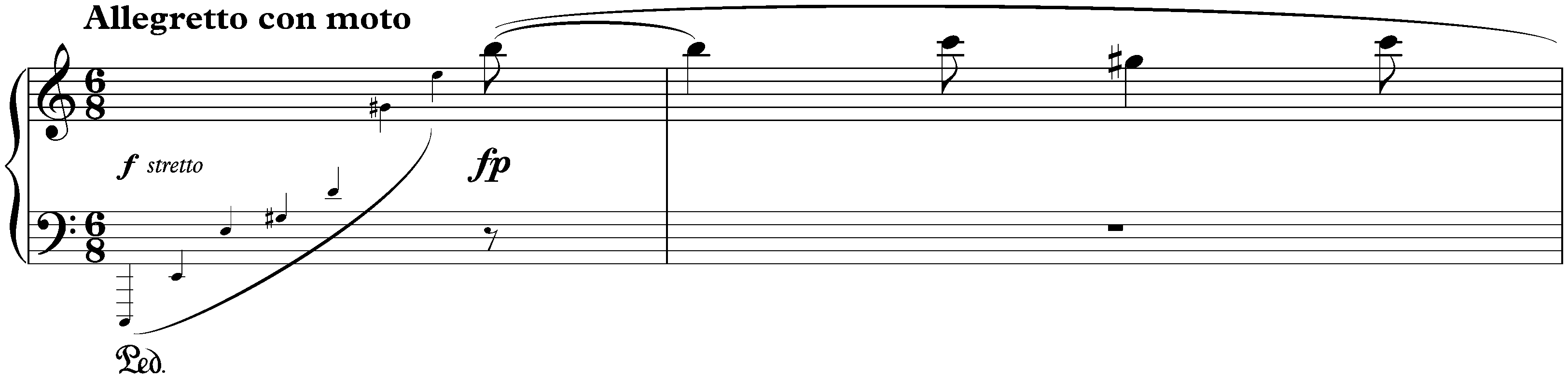 Improvisations on Two Norwegian Folk Songs, op. 29; 1.