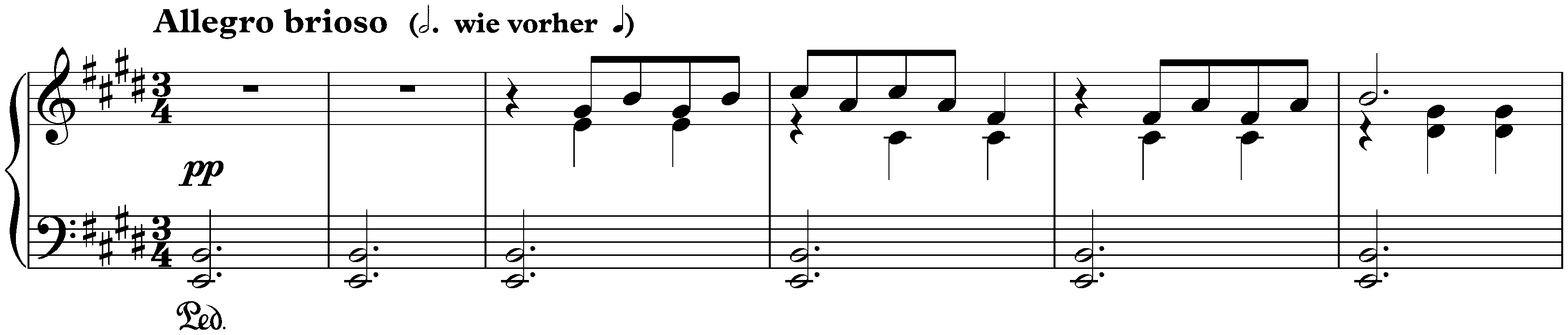 Lyric Pieces, Book 10, op. 71; 1. Once upon a Time