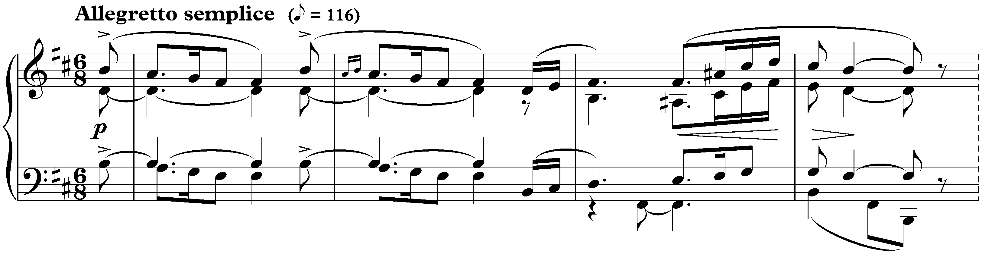 Lyric Pieces, Book 3, op. 43; 2. Solitary Traveller