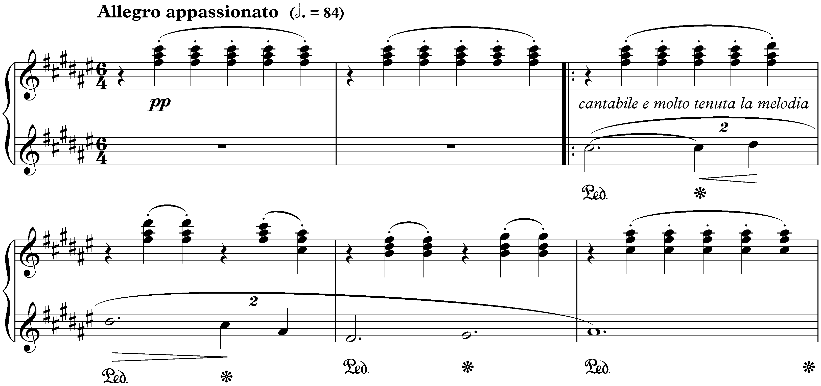 Lyric Pieces, Book 3, op. 43; 6. To Spring