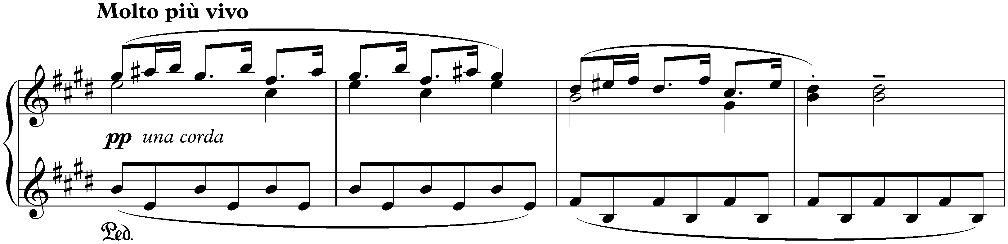 Lyric Pieces, Book 6, op. 57; 6. Homesickness