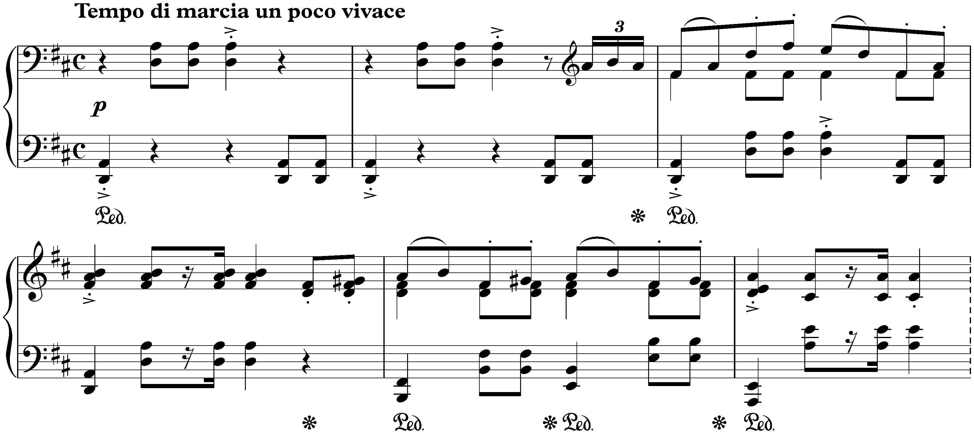 Lyric Pieces, Book 8, op. 65; 6. Wedding Day at Troldhaugen