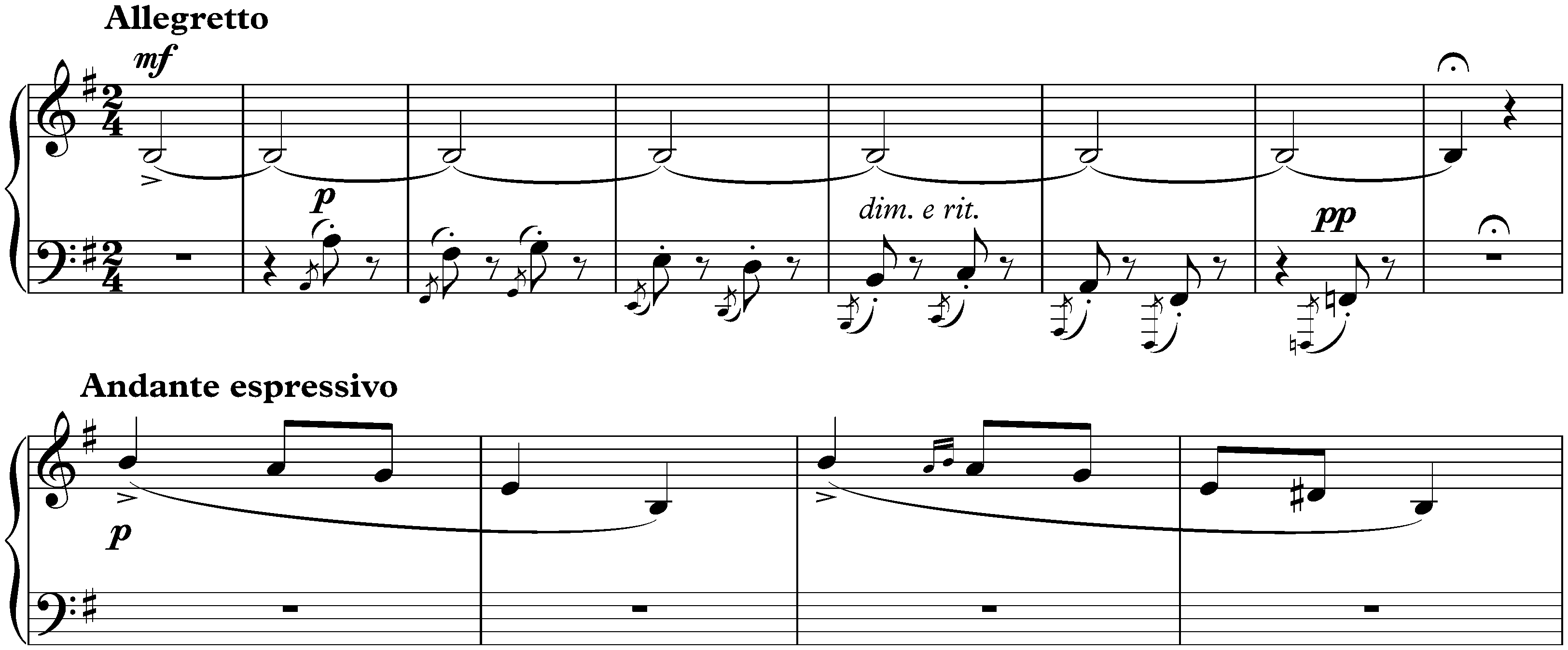 Lyric Pieces, Book 9, op. 68; 4. Evening in the Mountains