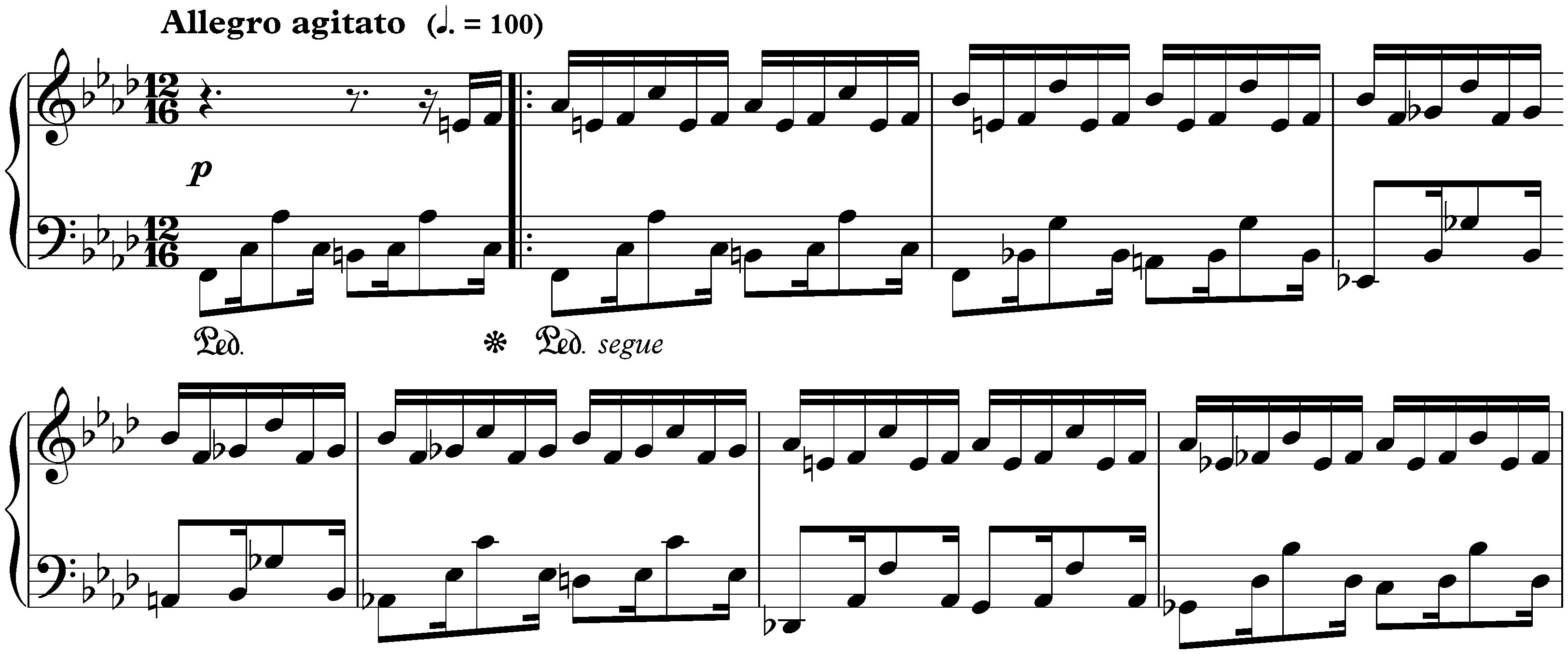 Moods, op. 73; 5. Study (Hommage à Chopin)