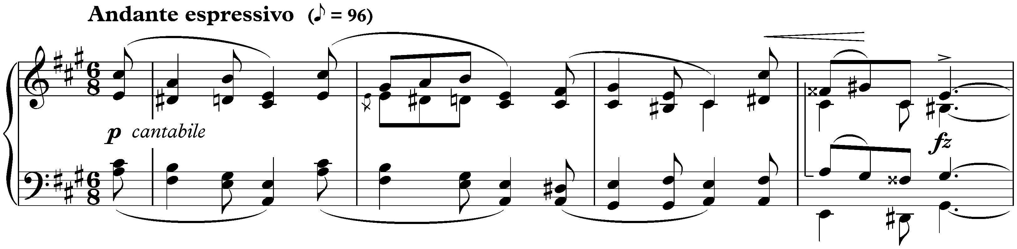 Moods, op. 73; 6. Student’s Serenade