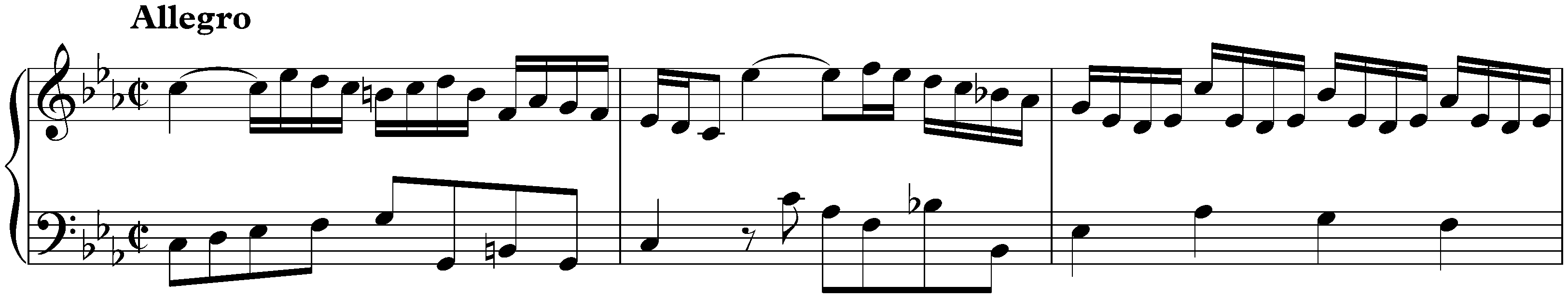 Air in C minor, HWV 458