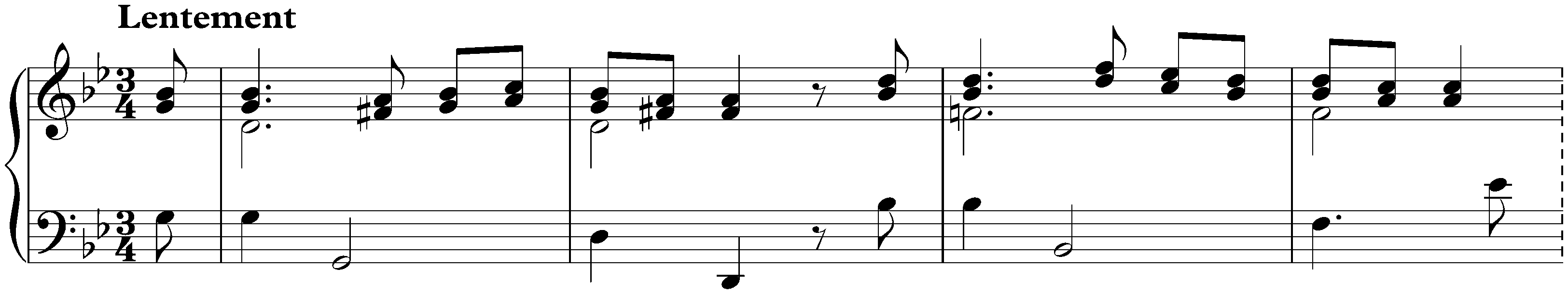 Air in G minor, HWV 467