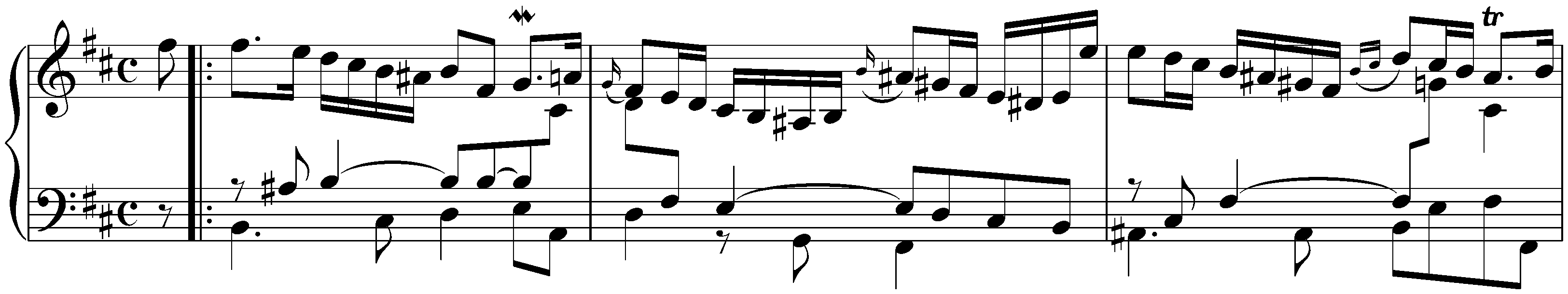Allemande in B minor, HWV 479
