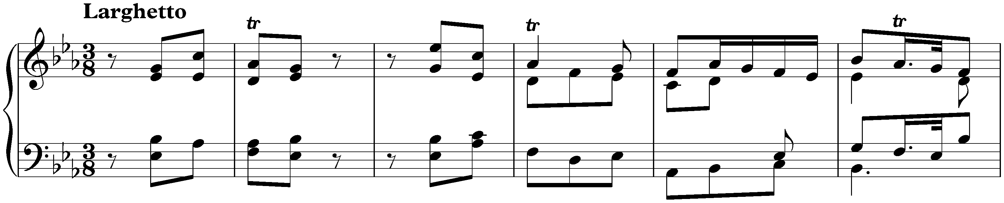 Aria in E-flat major, HWV 482/2