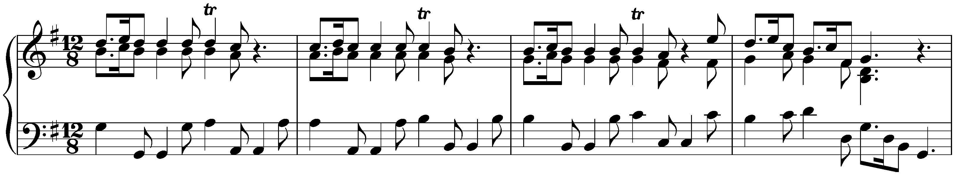 Aria in G major, HWV 482/5