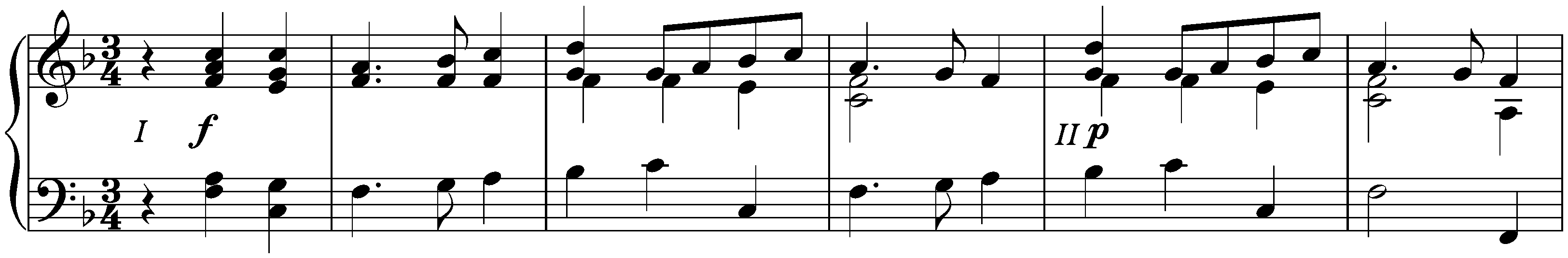 Chaconne in F major, HWV 485