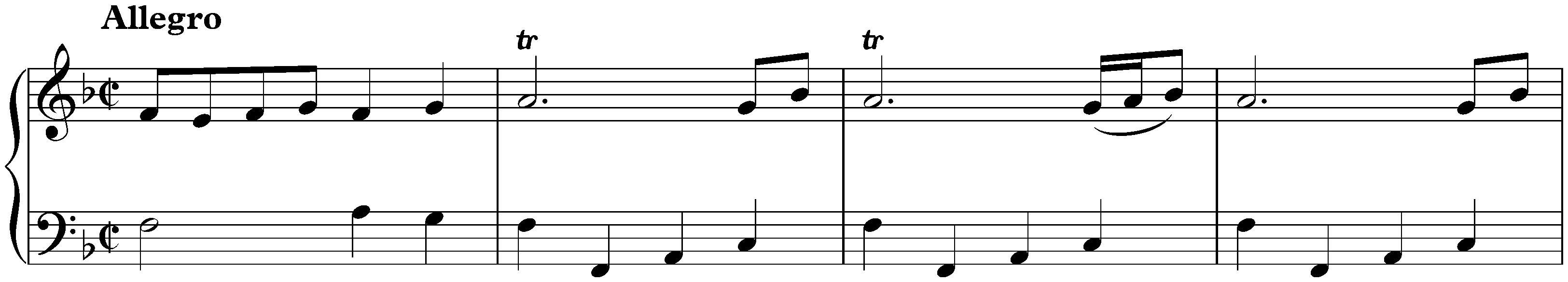 Concerto in F major, HWV 305b; 4. March: Allegro