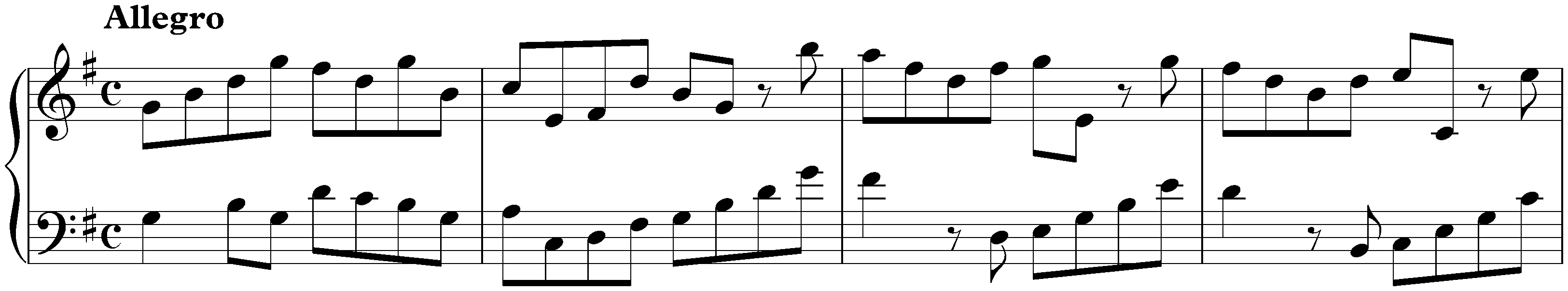 Concerto in G major, HWV 487; 1. Allegro
