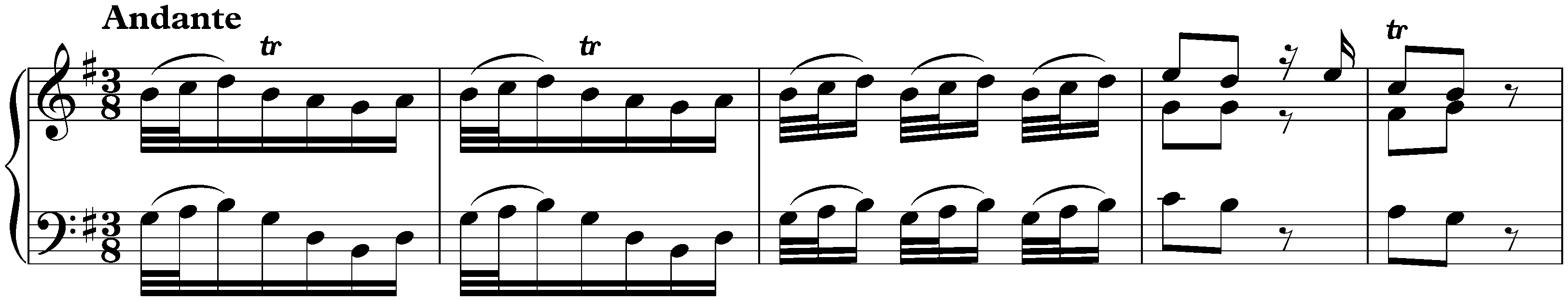 Concerto in G major, HWV 487; 2. Andante