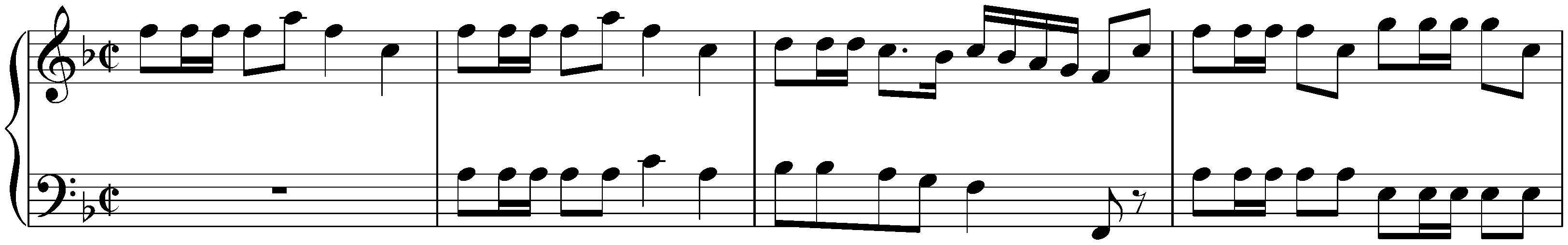 March in F major, HWV 419/4