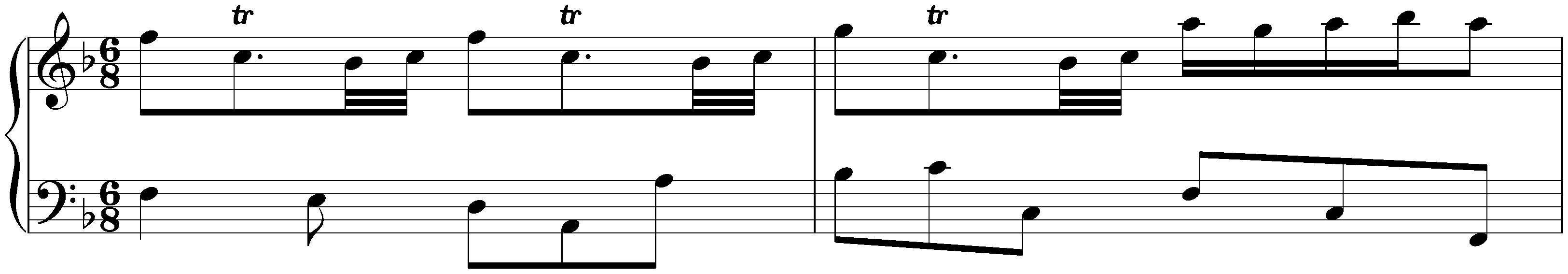 Menuet in F major, HWV 509