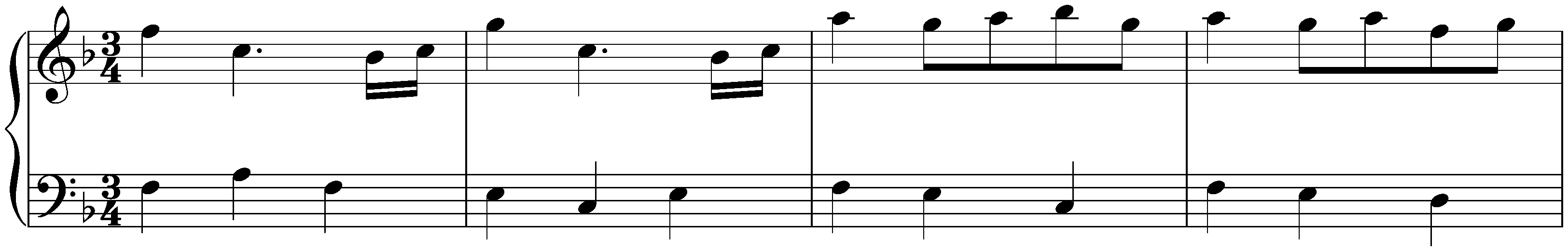 Menuet in F major, HWV 516a