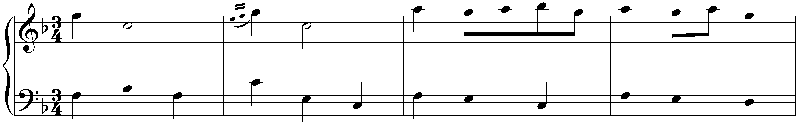 Menuet in F major, HWV 516b