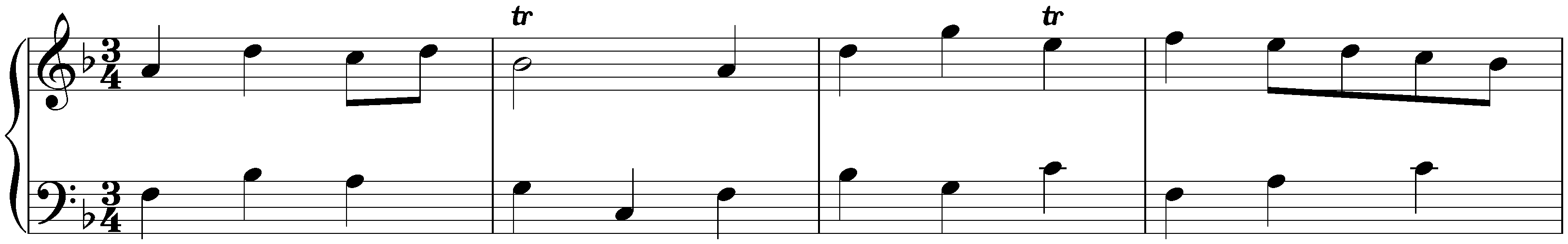 Menuet in F major, HWV 519