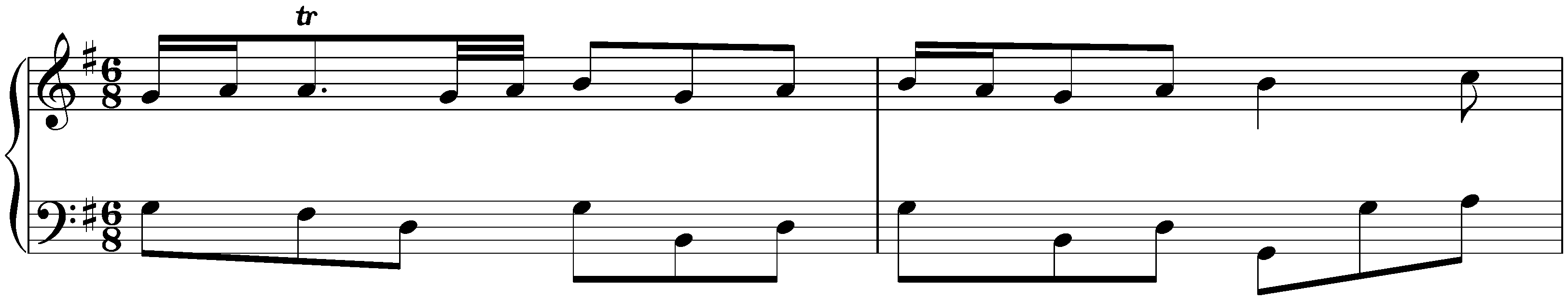 Menuet in G major, HWV 524