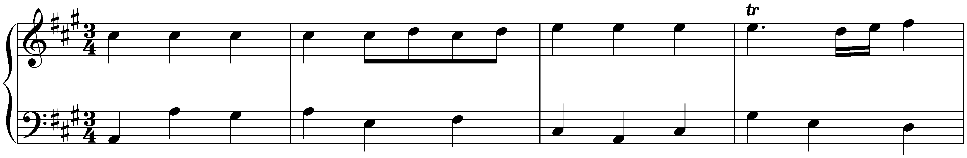 Menuet in A major, HWV 546