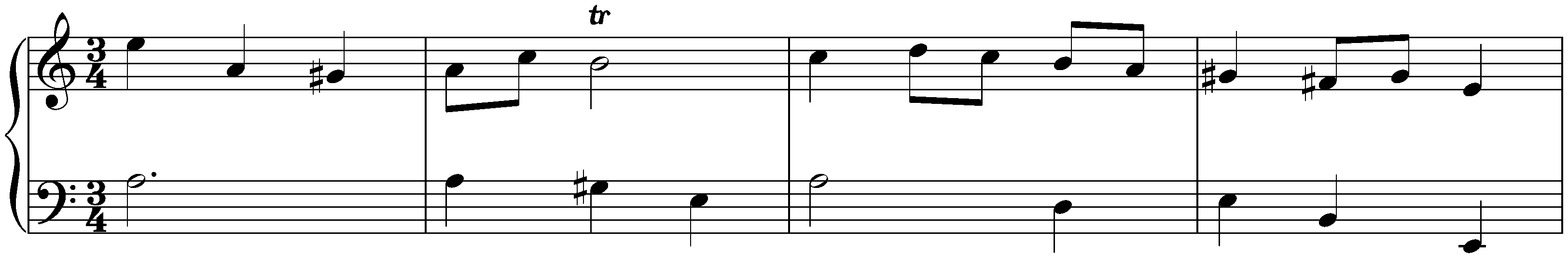 Menuet in A minor, HWV 549