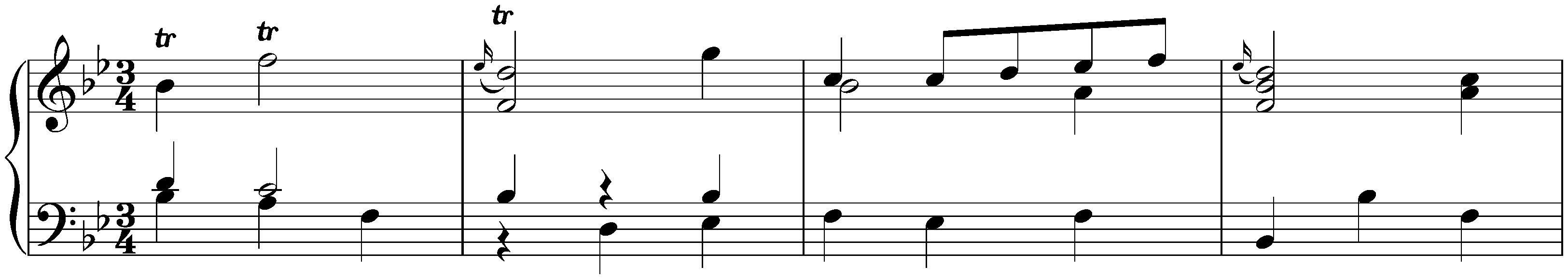 Menuet in B-flat major, HWV 555a