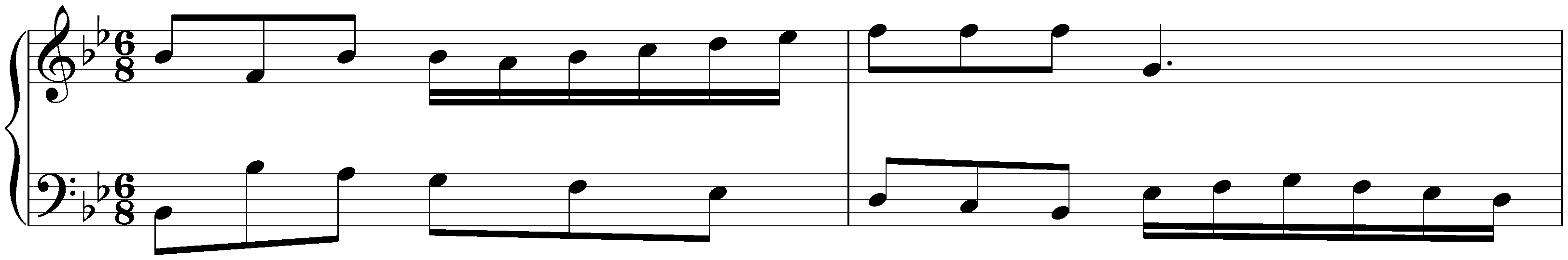 Menuet in B-flat major, HWV 556