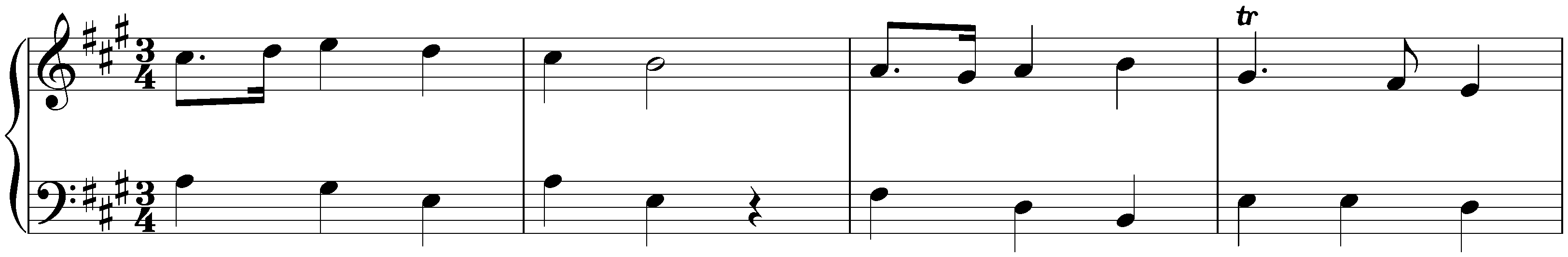 Menuet in A major, HWV Anh. A 15/27