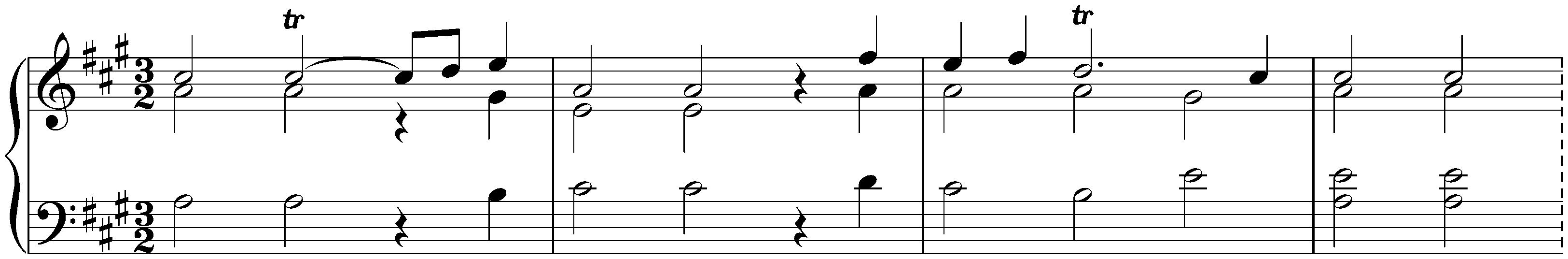 Partita in A major, HWV 454; 3. Sarabande