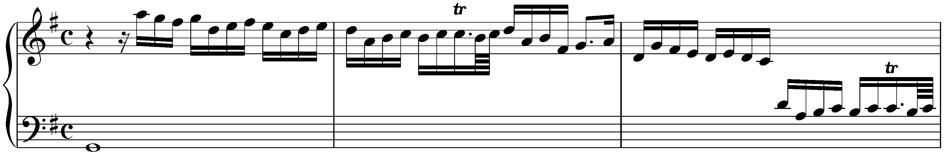 Prélude e Capriccio in G major, HWV 571; 1. Prélude