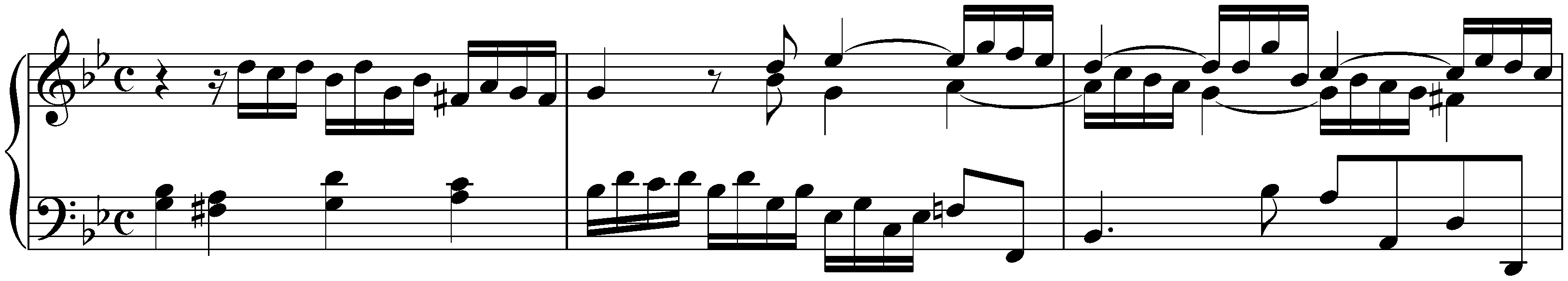 Preludio ed Allegro in G minor, HWV 574; 1. Preludio