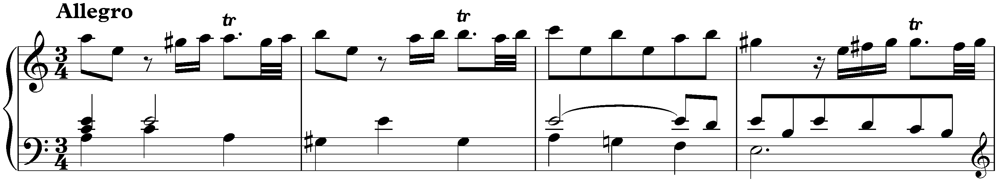 Preludio ed Allegro in A minor, HWV 576; 2. Allegro