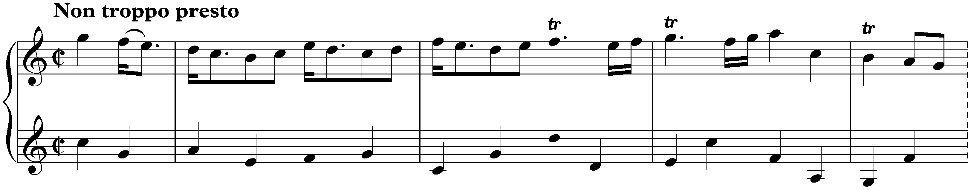 Sonata con Trio e Gavotta in C major, HWV 578; 3. Gavotte: Non troppo presto