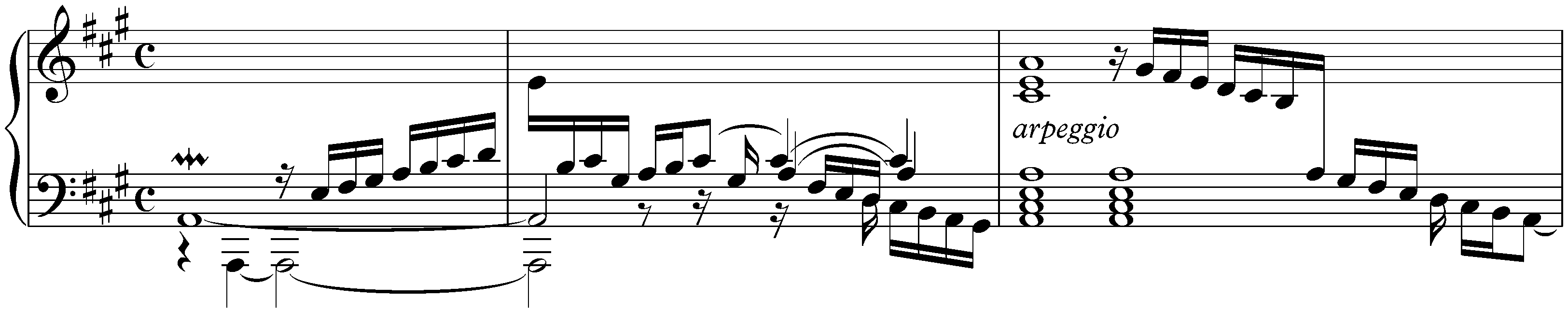 Suite in A major, HWV 426; 1. Prélude