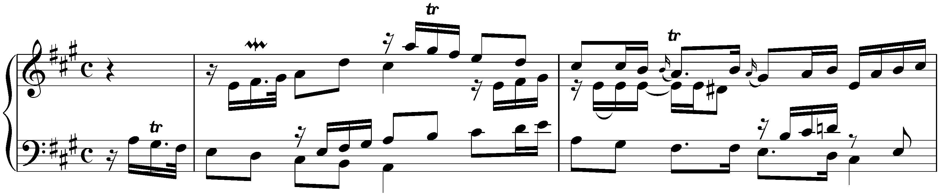 Suite in A major, HWV 426; 2. Allemande