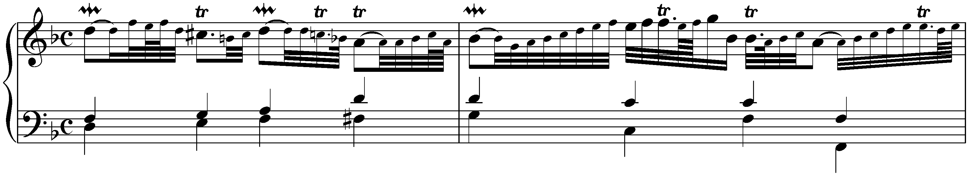 Suite in D minor, HWV 428; 5. Air con variazioni