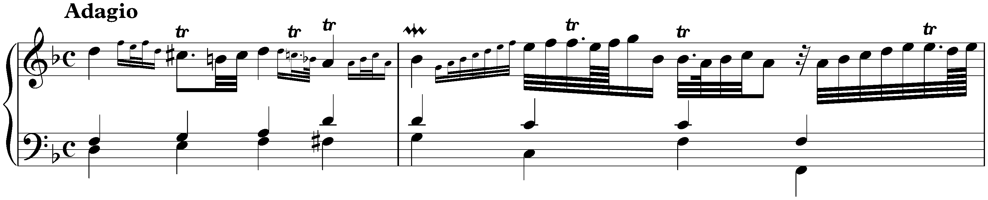 Suite in D minor, HWV 428; 5. Air con variazioni (earlier version)