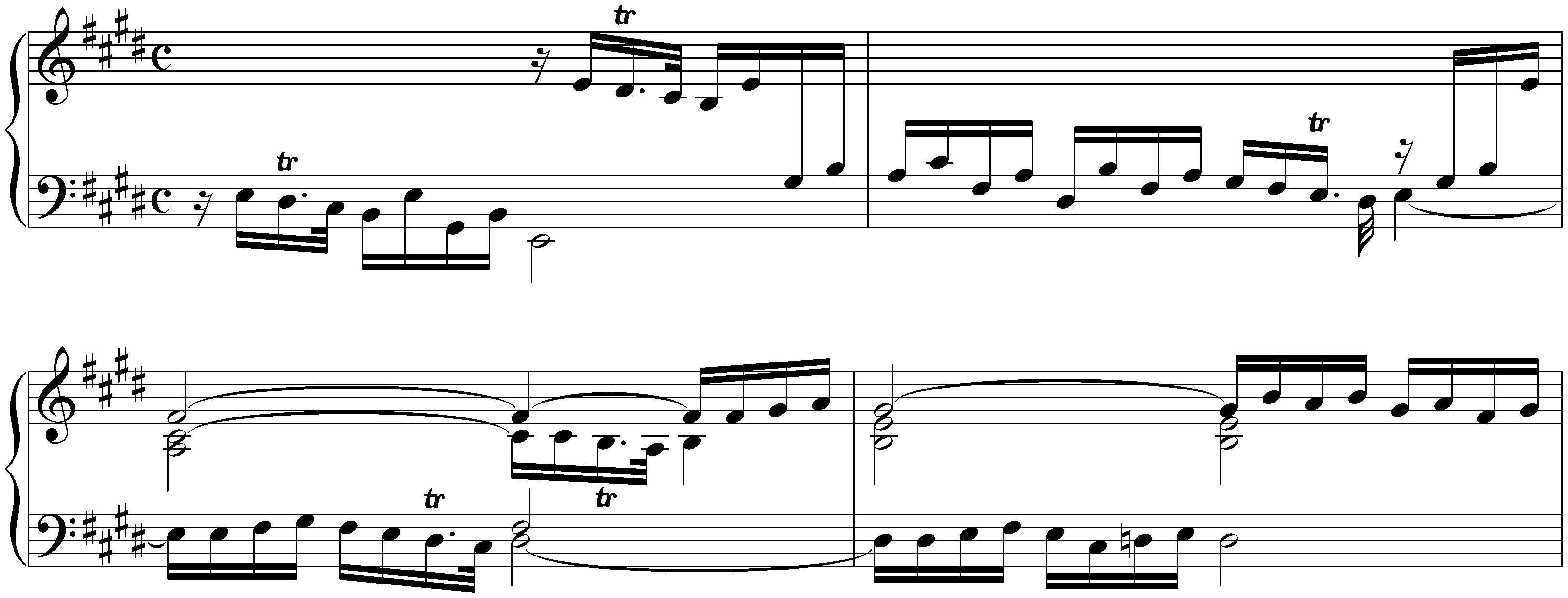 Suite in E major, HWV 430; 1. Prélude