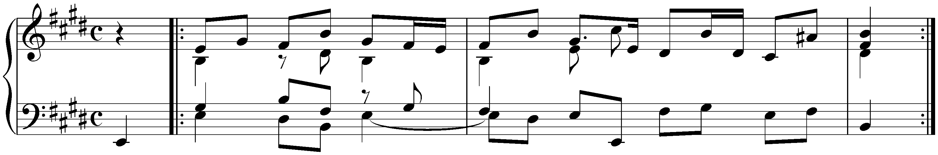 Suite in E major, HWV 430; 4. Air con variazioni