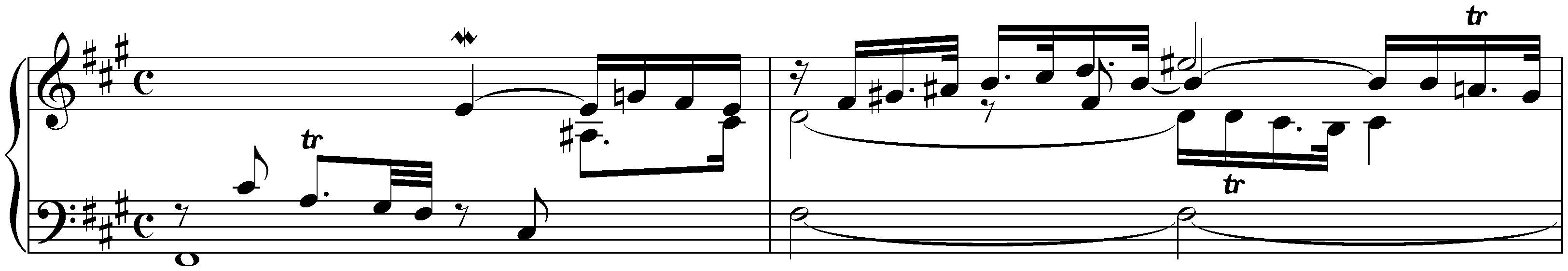 Suite in F-sharp minor, HWV 431; 1. Prélude