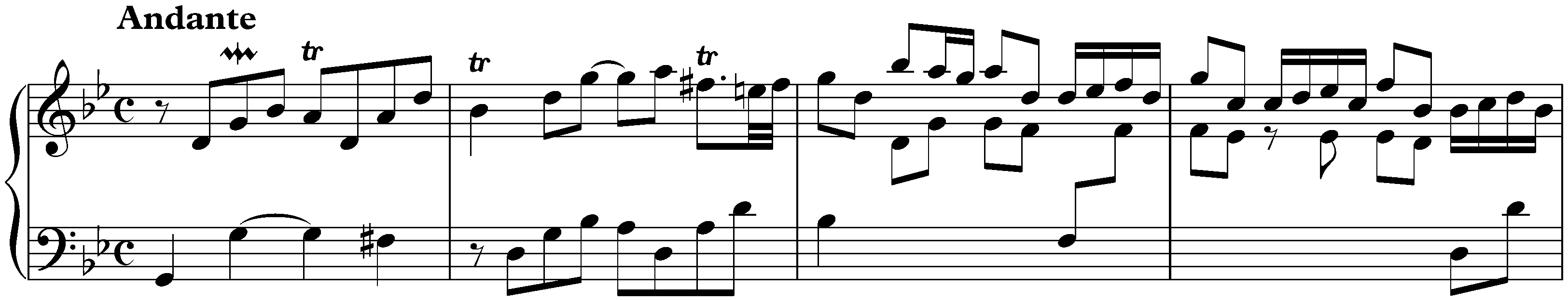 Suite in G minor, HWV 432; 2. Andante