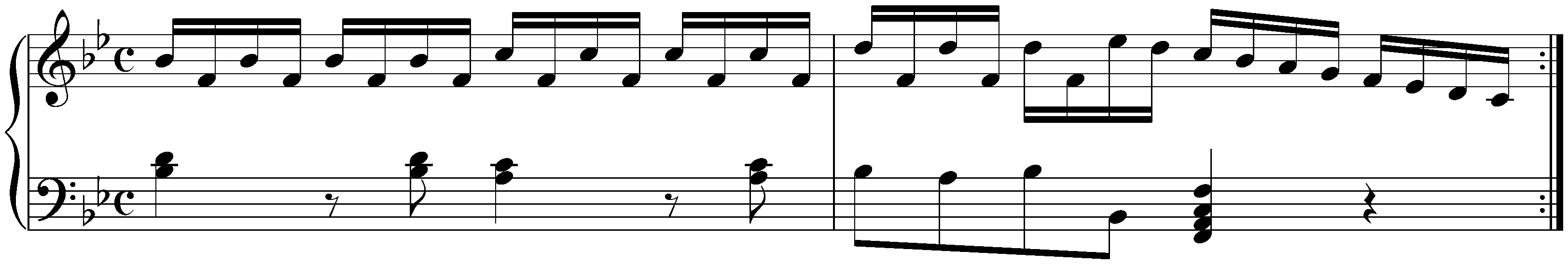 Suite in B-flat major, HWV 434; 2. Sonata