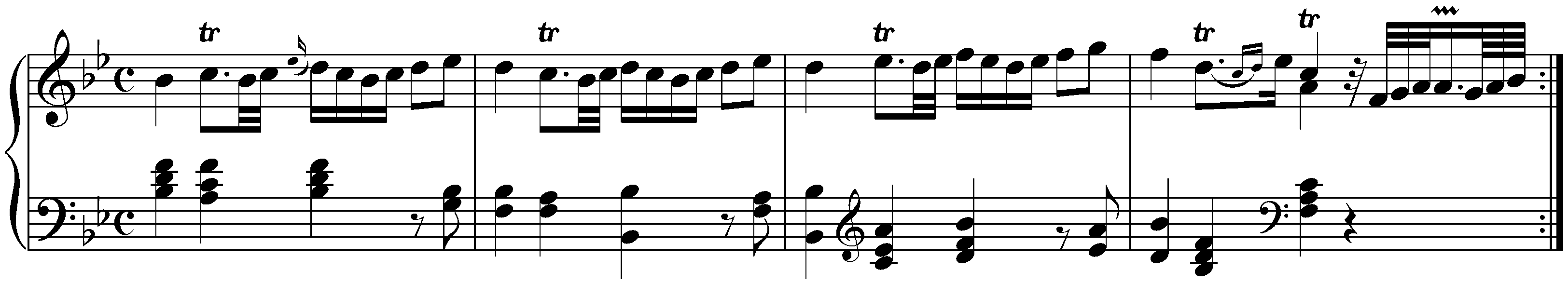 Suite in B-flat major, HWV 434; 3. Aria con variazioni