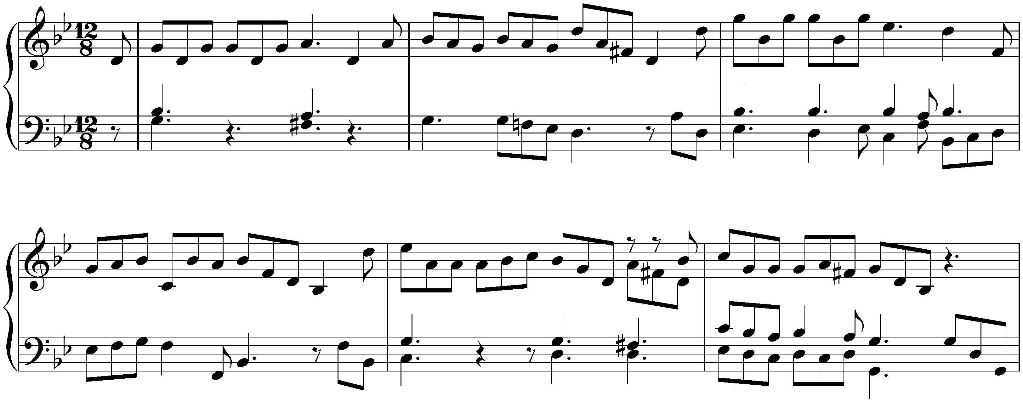 Suite in G minor, HWV 439; 4. Gigue