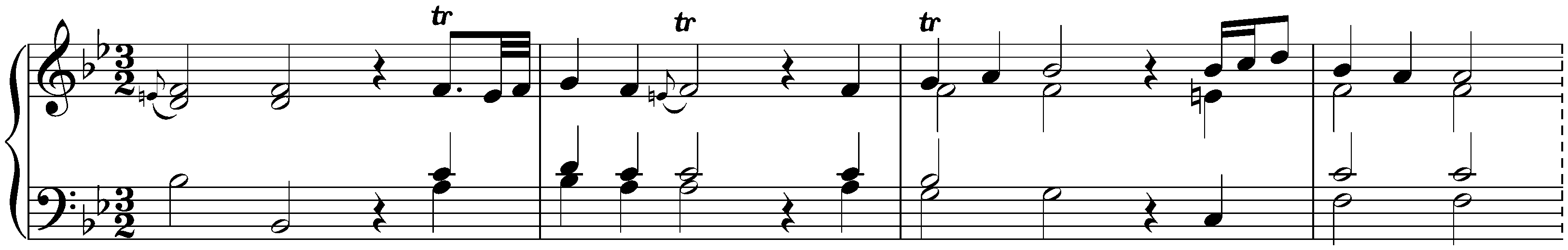 Suite in B-flat major, HWV 440; 3. Sarabande (embellished first version)