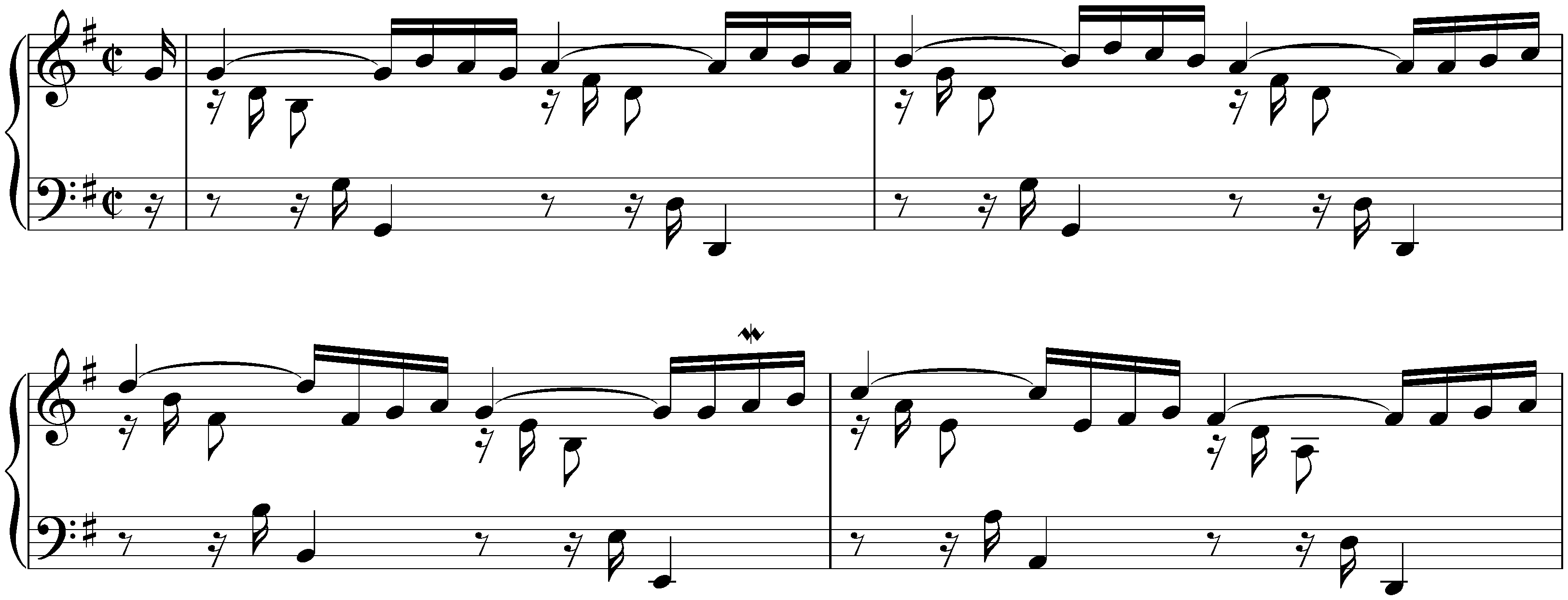 Suite in G major, HWV 441; 2. Allegro