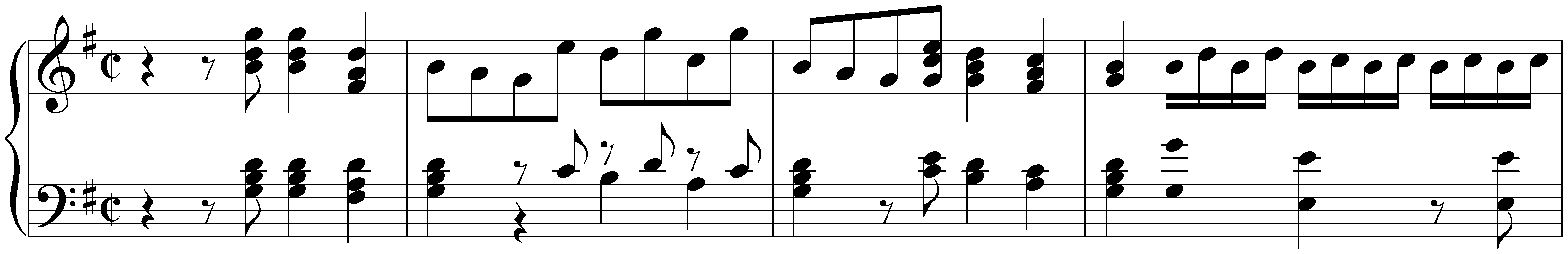 Suite in G major, HWV 442; 1. Prélude