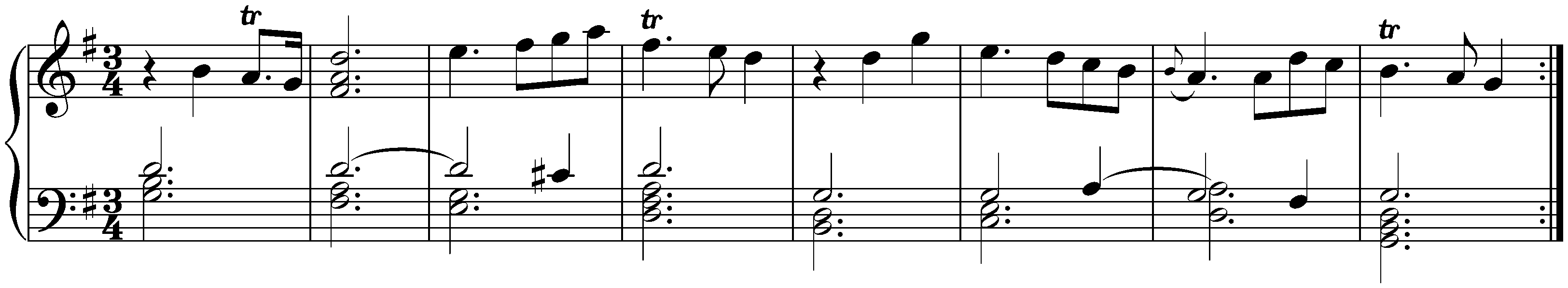 Suite in G major, HWV 442; 2. Chaconne
