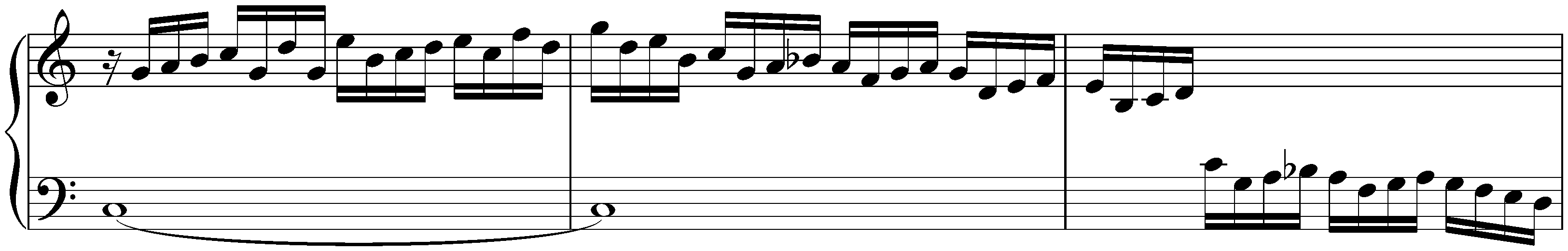 Suite in C major, HWV 443; 1. Präludium